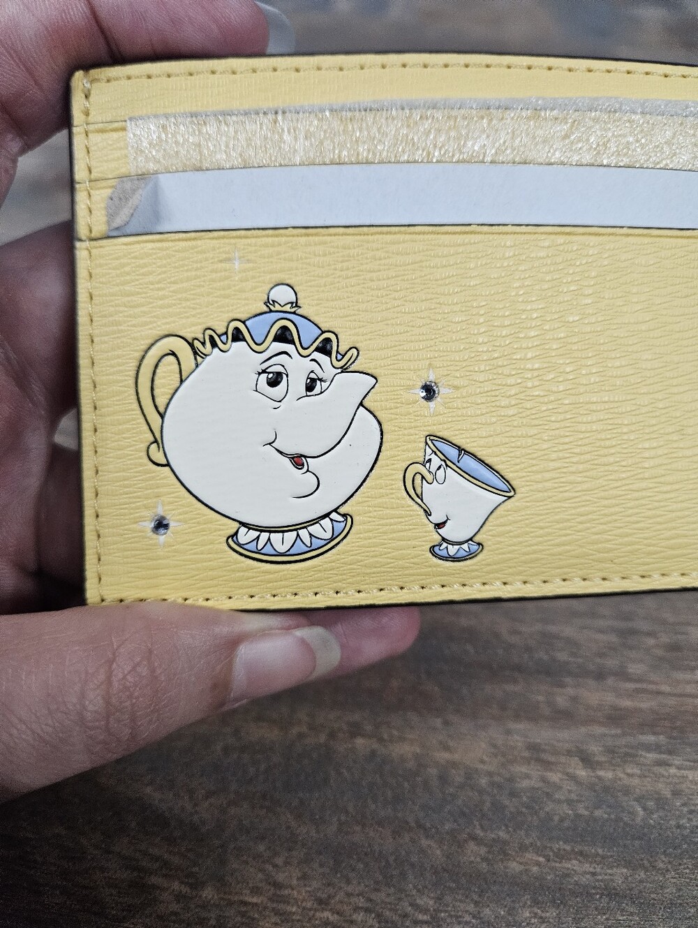 Kate Spade X Disney Beauty And The Beast Small Slim Card Holder - Picture 4 of 4